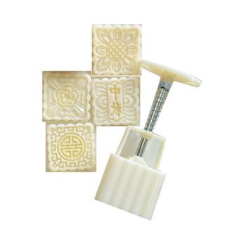 OEM Molde Cuadrado Para Pasteles Con Forma De Flor Y Flores De Mediados De Oto&ntilde;o