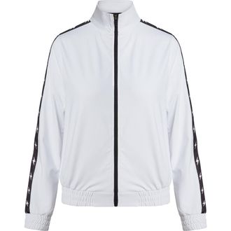 Electric Yoga Bolt Track Jacket in White/black at Nordstrom, Size X-Large