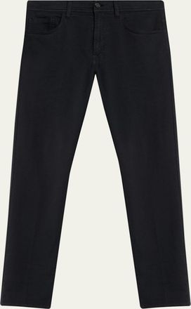 Cesare Attolini Mens Cotton and Cashmere Slim Five-Pocket Pants