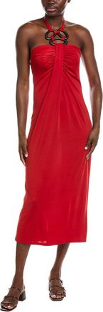 Natori Solid Jersey Halter Dress