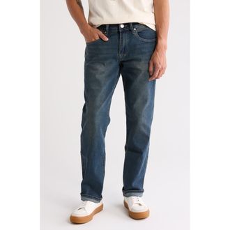 True Religion Geno Relaxed Slim Jeans in Dark Smoky Wash at Nordstrom Rack, Size 31