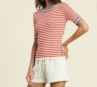 Trovata Farrah Sweater Red Stripe