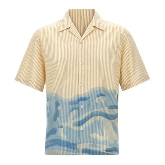Lacoste Short Sleeve Shirts, male, Multicolor, Size: 2XL Lacoste Shirts Multicolor