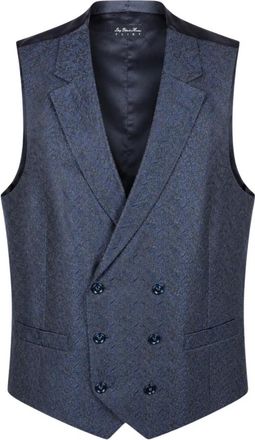 Luigi Bianchi Mantova Hombre, Trajes, Azul, Talla: L