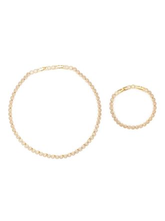 Swarovski Una Angelic necklace set (set of two) - women - Gold Plated/Swarovski Crystal - One Size