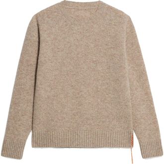 Fortela Skipper Merino Wool Crewneck Sweater in Taupe at Nordstrom, Size Xx-Large Eu
