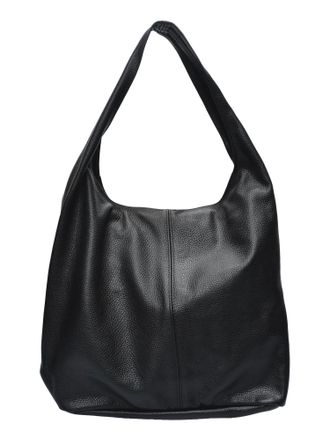 Anna Luchini Zwart Rundleer Tas