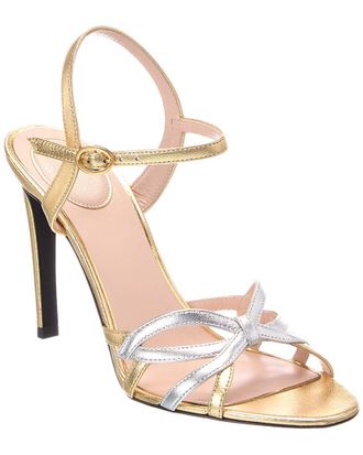 Valentino Vlogo 100 Leather Sandal