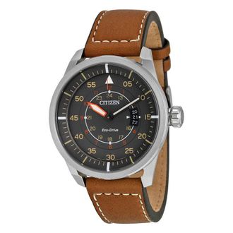 Citizen Avion Dark Grey Dial Mens Watch AW1361-10H