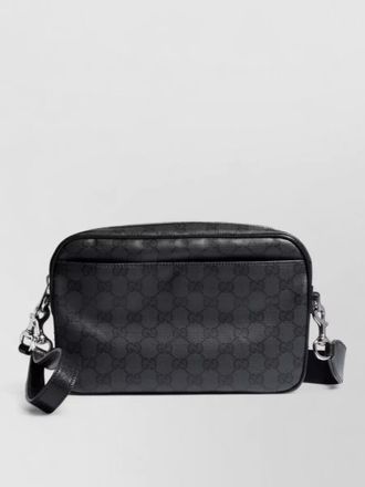 Gucci leather crossbody clutch bag