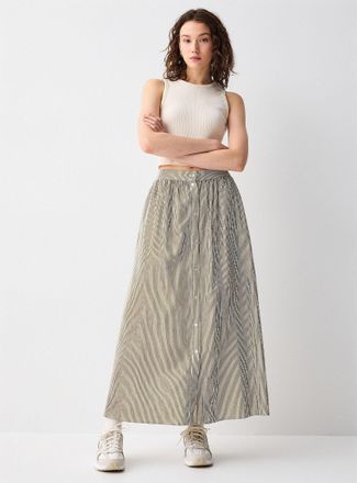 Twik Womens Buttoned maxi skirt