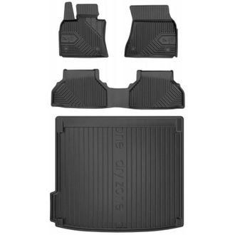 OEM Set 77 Alfombrillas Y Funda De Goma Bmw X6 E71 2008-2014