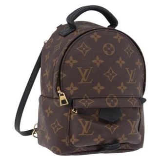 Louis Vuitton Zaino Pre-owned in Tela Monogram - - Pre-owned - Donna - Marrone - ONE SIZE