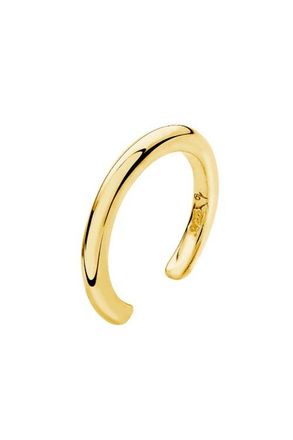 Lucy Quartermaine Plain Ear Cuff in Gold Vermeil at Nordstrom