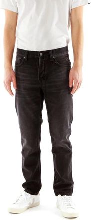 Nudie Jeans Slim-fit Jeans - Heren - Slim Fit Jeans - Zwart - W34 L34 - Denim - Jeans