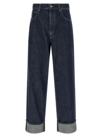 Marni Mens Logo Embroidery Jeans
