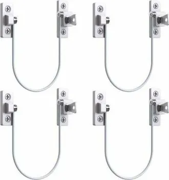 OEM Limitadores De Velocidad Para Ventanas Y Puertas, Cerradura Para Ventanas De Upvc, Cerradura De L&iacute;mite, Cerradura De Cable De Seguridad Con Llave Y To