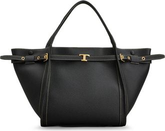 Tod's Shopping Bag Small - Dames - Shoppers - Zwart - ONE Size - Leer - Tassen