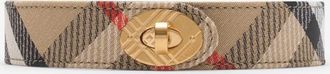 Burberry Check Cotswolds Belt, Size: M