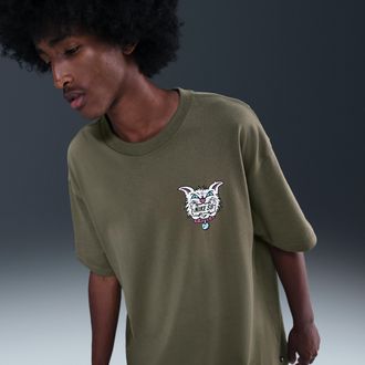 Nike Mens Nike SB Max90 Skate T-Shirt in Green | HV2188-222
