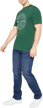 Lee Cooper Heren Denim Normale Jeans (Donkere wasbeurt)