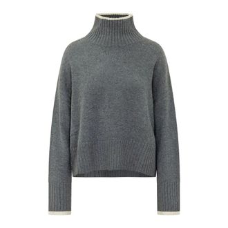 Pinko Falkland Maglia 90 - female - PINKO - Turtlenecks - Gray - XS - Knitwear