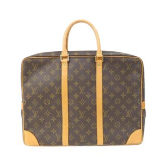 Louis Vuitton Tweedehands Canvas Louis Vuitton tassen - Dames - Vintage Handtas - Bruin - ONE Size - Vintage