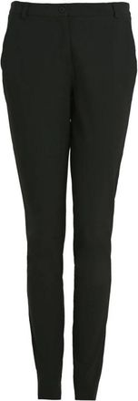 JapanTKY Lyba Structure Broeken - Dames - Slim Fit Broeken - Zwart - M - Broeken