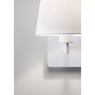 MDC Apliq mailand usb blanco mE27+LED 3W 3K Pant blanc