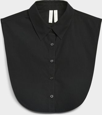 Simons Womens Solid faux point collar