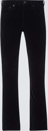 Tom Ford Pantaloni bootcut in velluto di cotone