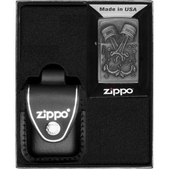 OEM Encendedor Zippo Con Piezas De Motor, Set De Regalo N.&ordm; 3
