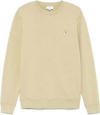 Maison Kitsuné Felpa Fox-Head - Verde