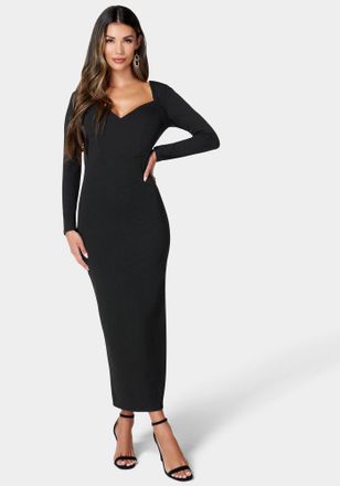 Bebe Open Back Ankle Dress