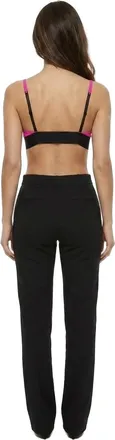 Dolce & Gabbana Logo-Banded Bra Top - Pink