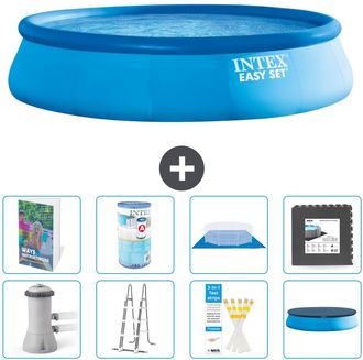 Intex Piscina Easy Set Redonda - 457x107 Cm - 9-piezas S563