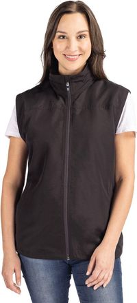 Cutter & Buck Charter Eco Recycled Full-Zip Womens Vest