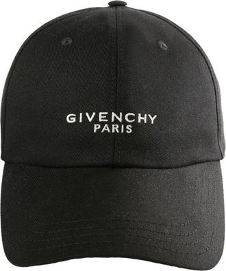 Givenchy Logo Cotton Baseball Cap