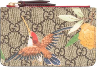 Gucci Beige Gg Supreme Coin Purse/Coin Case (Pre-Owned)