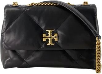 Tory Burch Tory Burch, Shoulder Bags, female, Black, Size: ONE SIZE Kira Diamond Quilt Small Convertible Bag