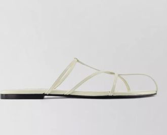 Jil Sander leather pointed-toe sandals