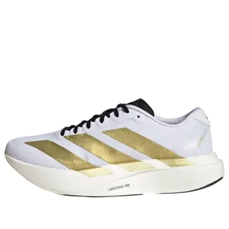 adidas (WMNS) adidas Adizero Evo SL Woven White Gold Black JQ4411