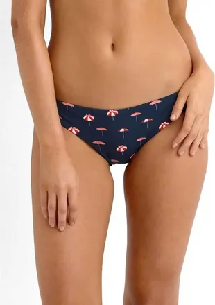 Seafolly Riviera Coast Hipster Bikini Bottom In Indigo