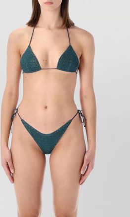 Os&eacute;ree lumiere halter triangle bikini high cut