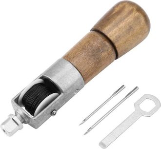 OEM Kit De Costura Para Cuero Con Punz&oacute;n Autoblocante Y 2 Agujas