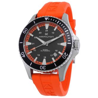 Hamilton Khaki Navy Scuba Automatic Black Dial Mens Watch H82395331