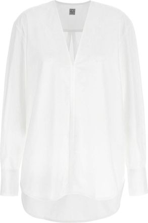 Toteme White Cotton Blouse
