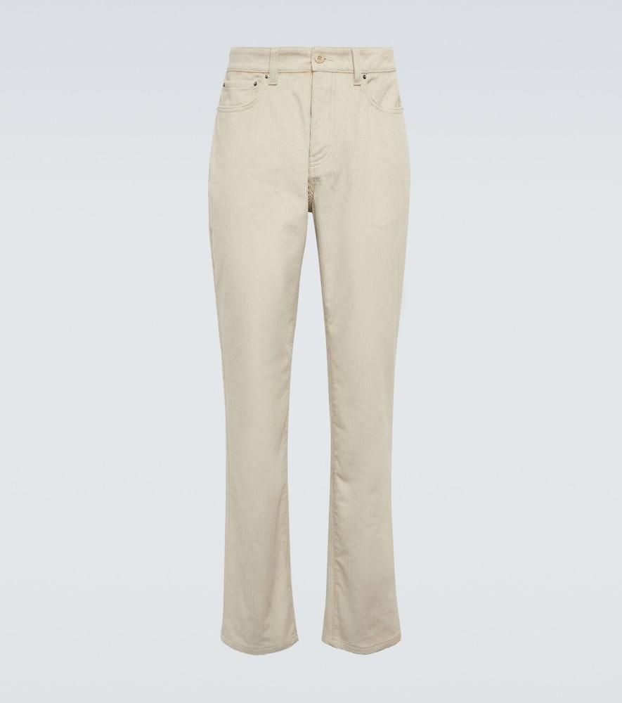 パンツ GABRIELA HEARST Women Straight Pants 2252168S127 GNM GOLD Gabriela Hearst Gunmetal Norman Wide-Leg Trousers | Fashion