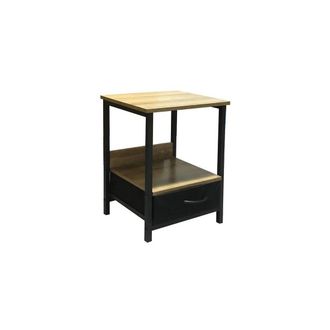 OEM Industrial Comodino 1c Metal/quercia 40x35x55 Cm