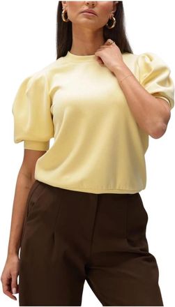 Notre-V Overhemden, Dames, Geel, XS, Polyester, Nv-Frigie Top